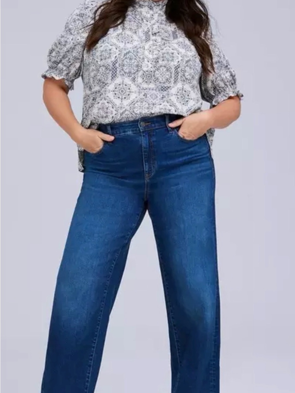 NWOT TORRID Belle Isle High-Rise Stovepipe Jean